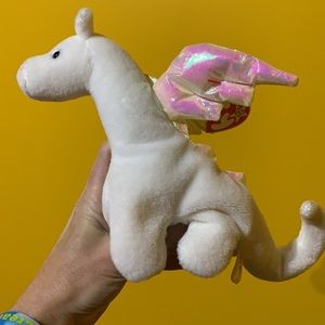 Magic the dragon beanie baby.